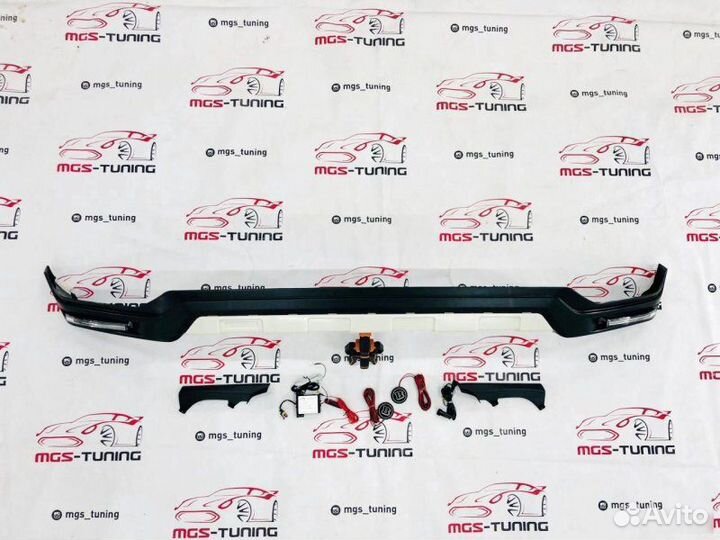 Губа (B) с диодами Mercedes G-Сlass W464