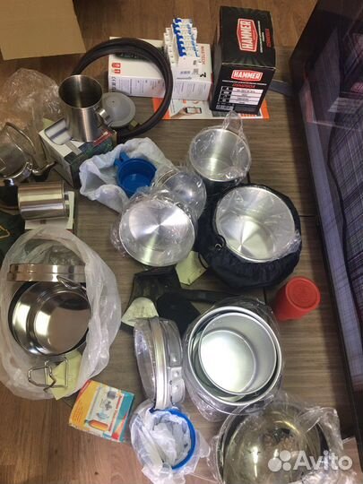 Металлическая посуда для туризма