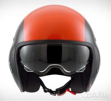 AGV Diesel Hi-jack черно-оранжевый мотошлем