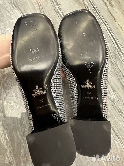 Лоферы макасины босоножки prada