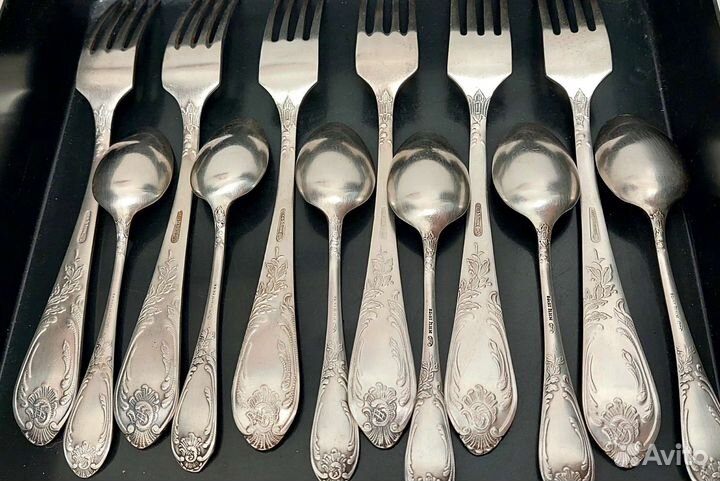 Вилки столовые,ложки чайные зiш