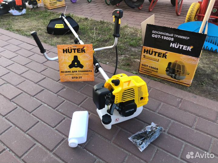 Триммер бензиновый GGT-1900S huter