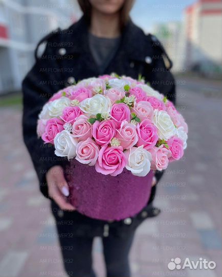 Букет роз пионов с доставкой