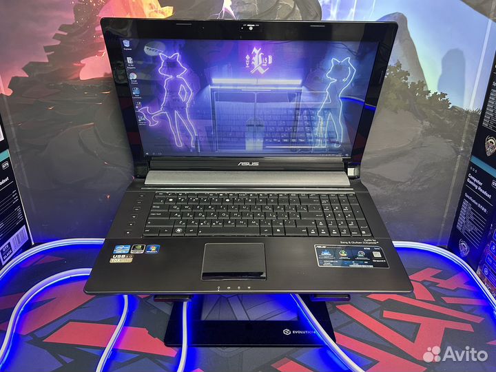 Мощный ноутбук Asus 17.3 i5 3GB видео 12GB озу SSD