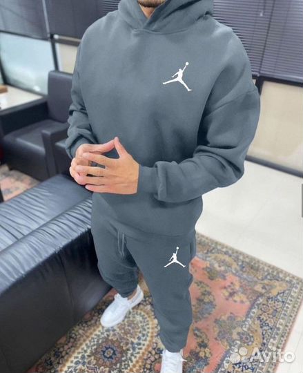 Мужской флисовый спортивный костюм Jordan