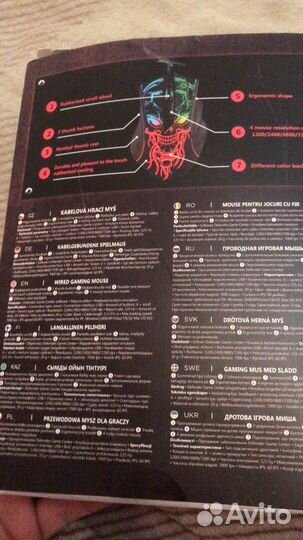 Defender игровая мышь