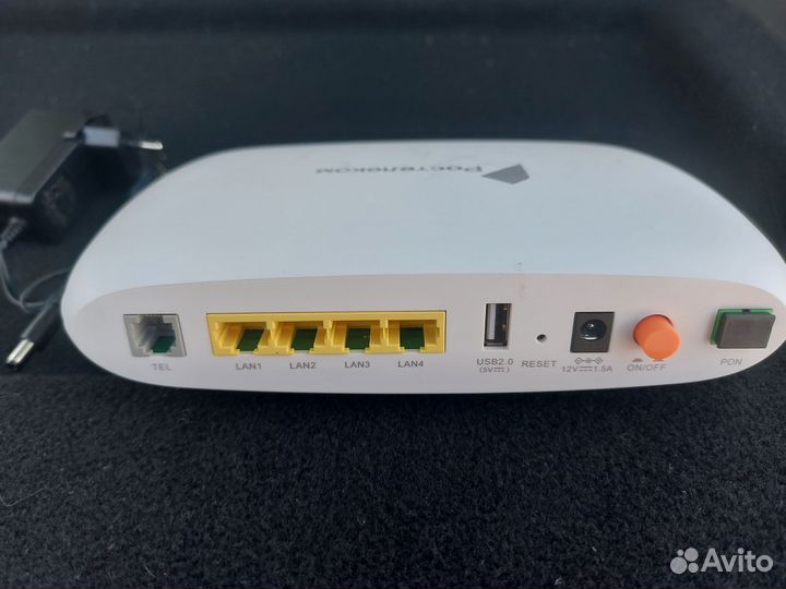 Оптический интернет терминал Ростелеком