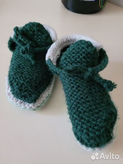 Следочки вязаные