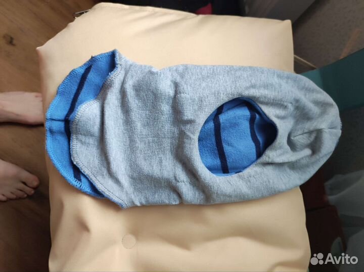 Шапка шлем для мальчика 50-53