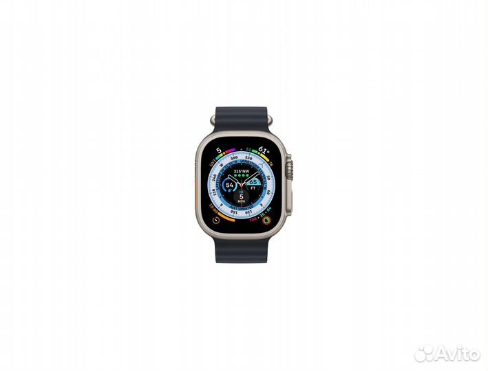 Apple Watch Ultra 49 мм Titanium Case Ocean Band
