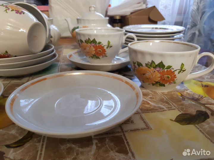 Сервиз чайный СССР