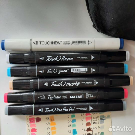 Маркеры для скетчинга