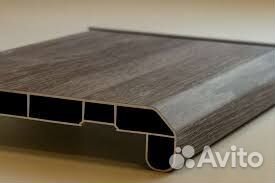 Подоконник алюминиевый