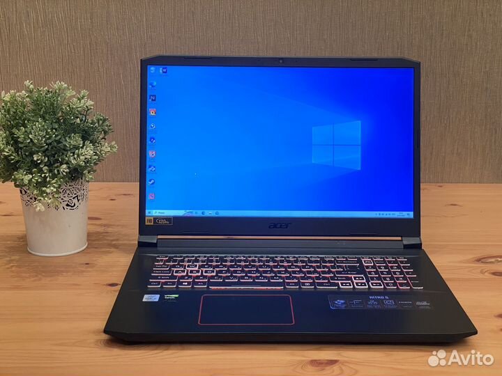 Acer 17.3 120Гц/i5-1300/24GB/RTX 2060/512+1TB