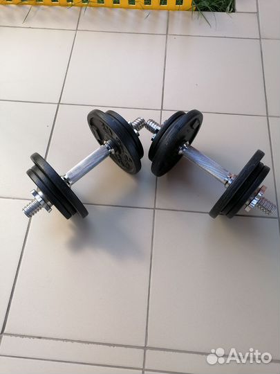 Гантели 10 кг н