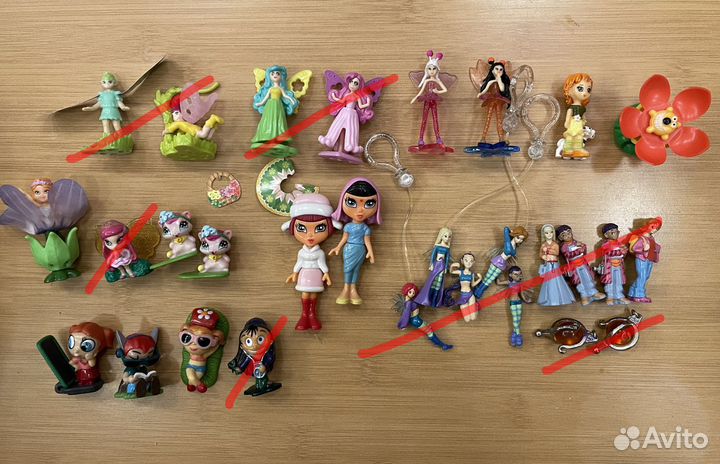 Игрушки киндер сюрприз из разных коллекций