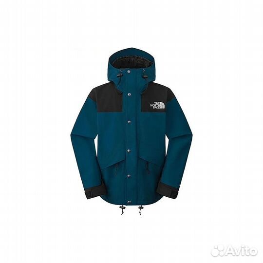 THE north face Windbreaker Jackets Unisex Green + Gift Bag (M)(66)