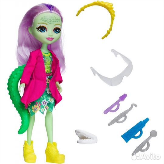 Стоматология с куклой Энди Крокодилли Enchantimals