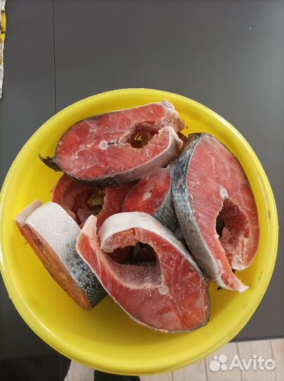 Стейки для шашлычка из лососевых