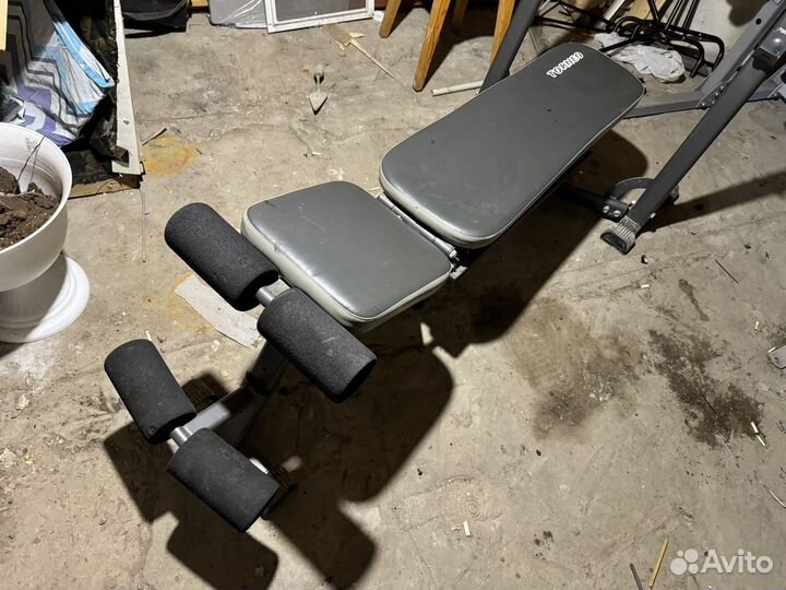 Стойка с лавкой для жима штанги