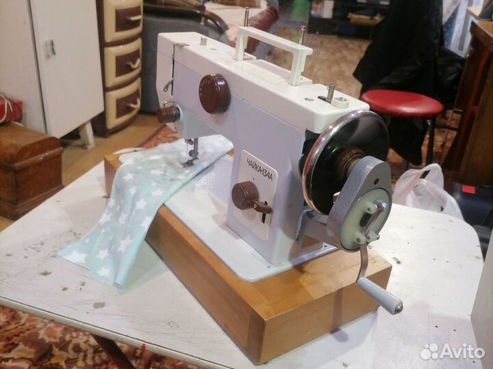Швейная машина чайка 134 ел привод