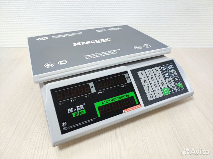 Фасовочные и торговые весы Mertech