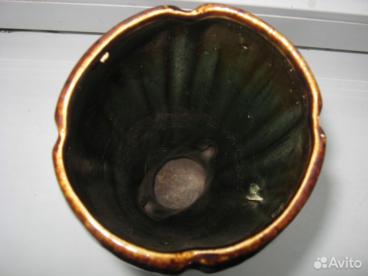 Шикарные антикварные вазы майолика