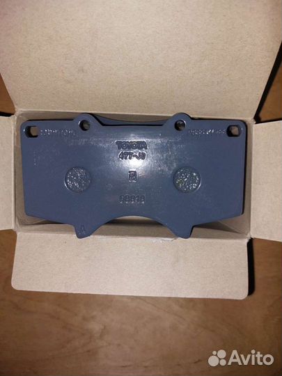 Колодки тормозные передние toyota 04465-60270