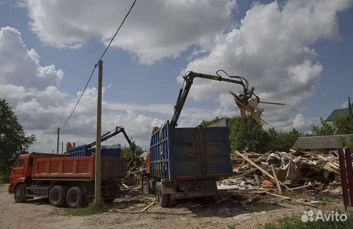 Вывоз мусора, прием лома