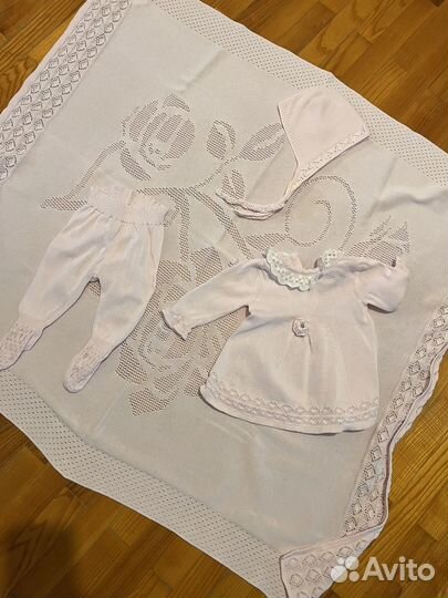 Комплект на выписку девочки весна-лето