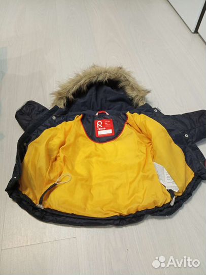 Пуховик детский Reima