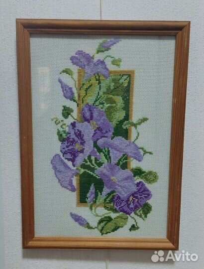Картина вышитая крестом