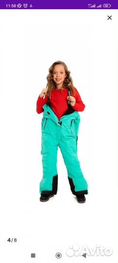 Зимний комбинезон для девочки, рост 158