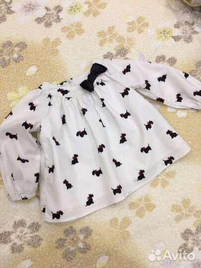 Вещи пакетом для девочки 3-18месяцев