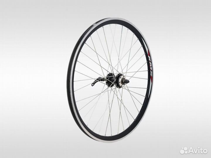 Колесо на велосипед. 27.5 заднее Disk. Трещотка