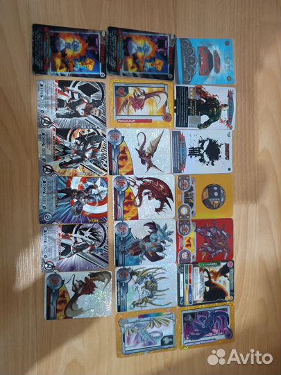 Карточки разные