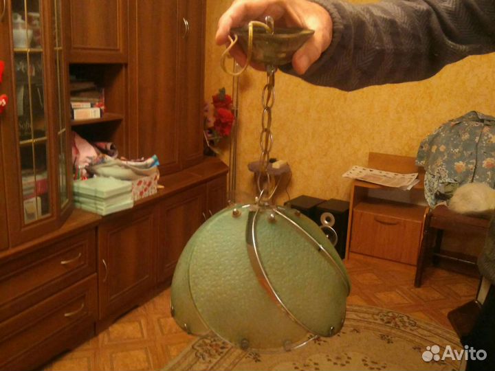 Люстра потолочная бу