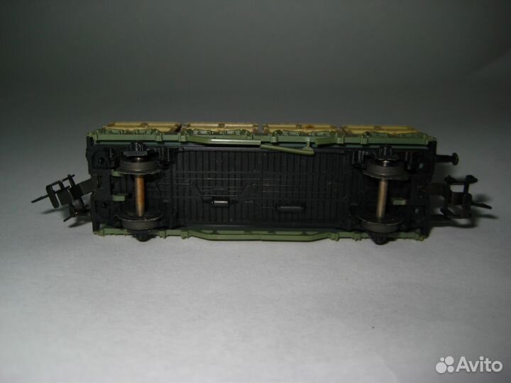 Железная дорога TT вагон с контейнерами-углем