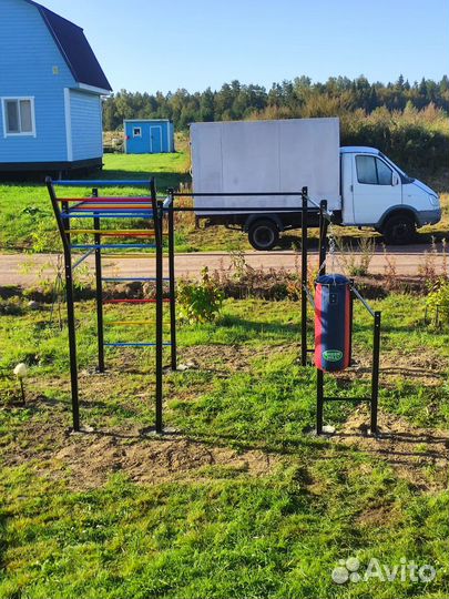 Спортивная площадка турник брусья