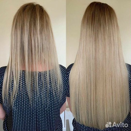 Голливудское наращивание волос