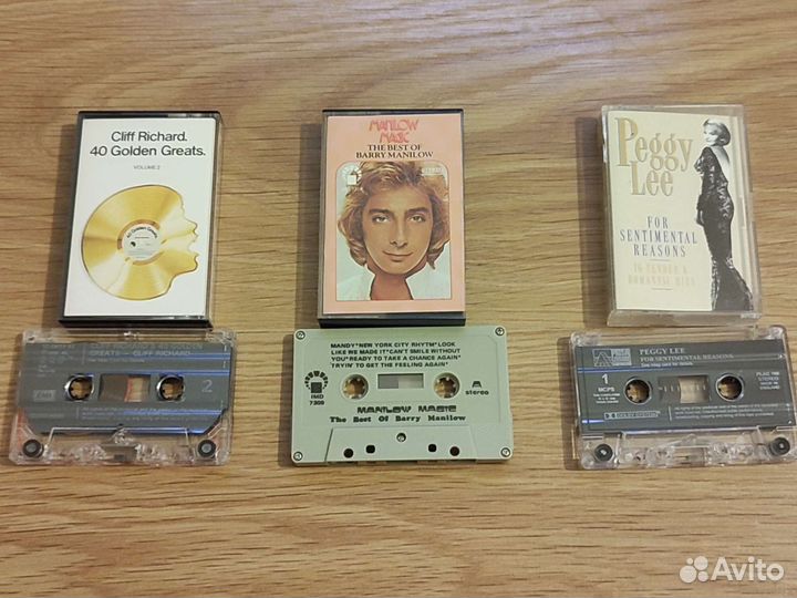 Аудиокассеты с записью. Европа