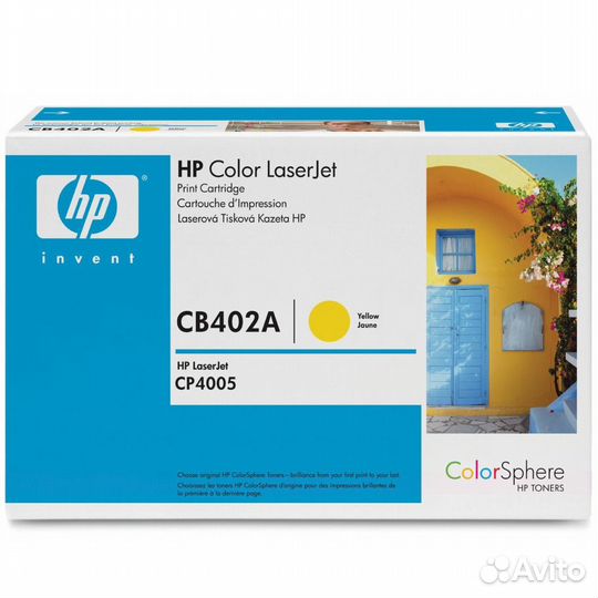 Лазерный картридж HP Color LaserJet CB402A 139901