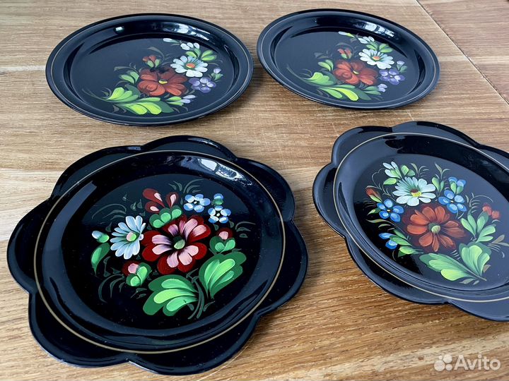 Подносы жостово СССР