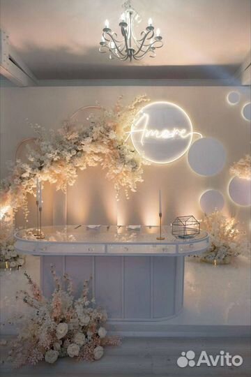 Свадебное оформление и аренда декора