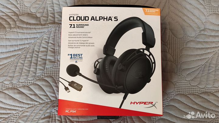 Игровые наушники hyperx