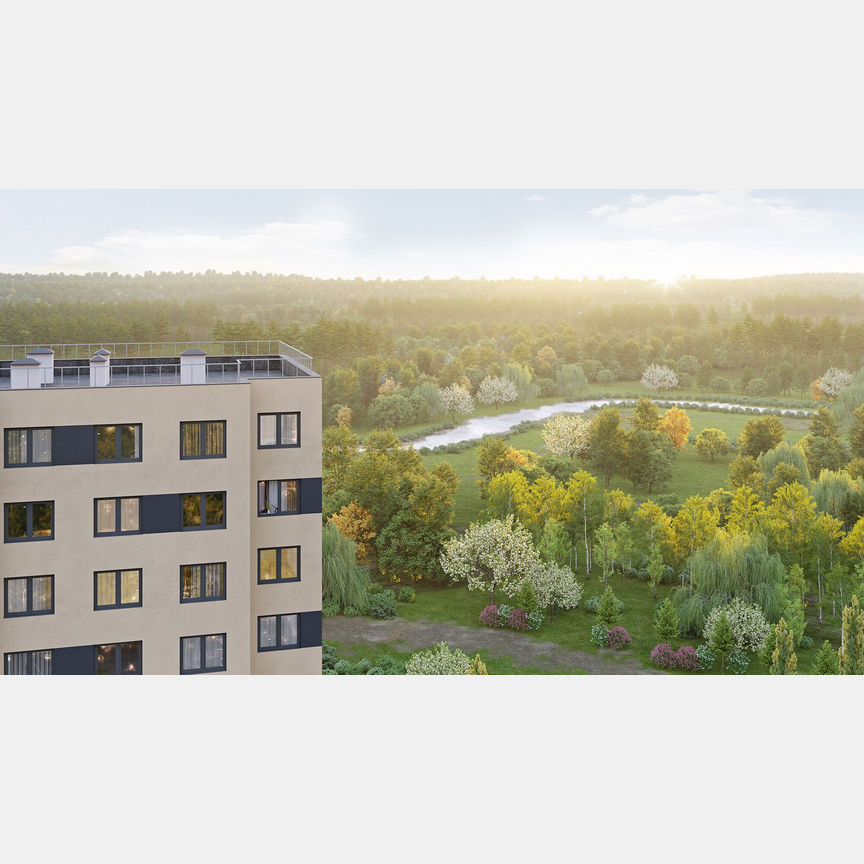 2-к. квартира, 58,8 м², 2/24 эт.