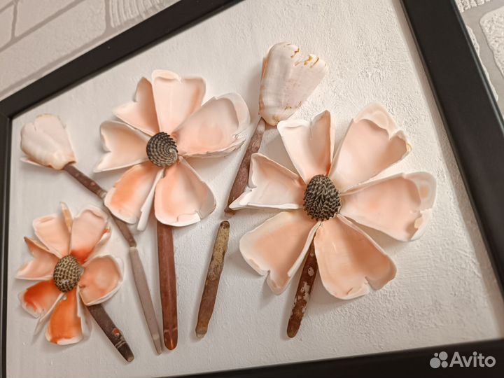 Панно Цветы, 21х30 см