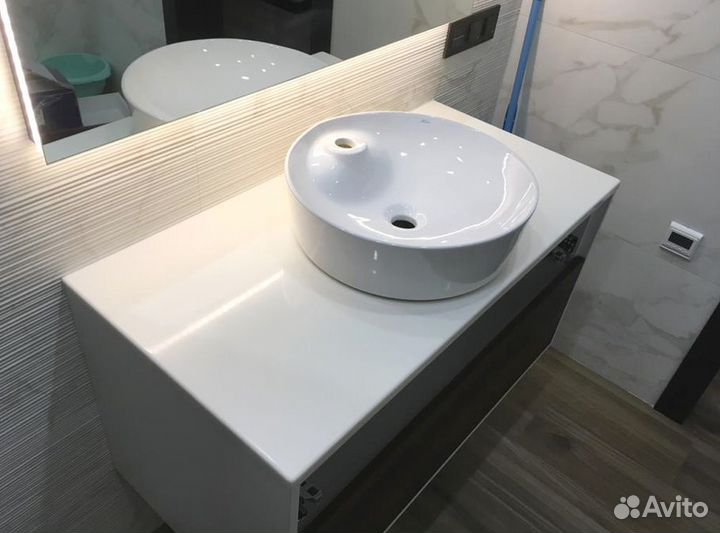 Столешница для ванной