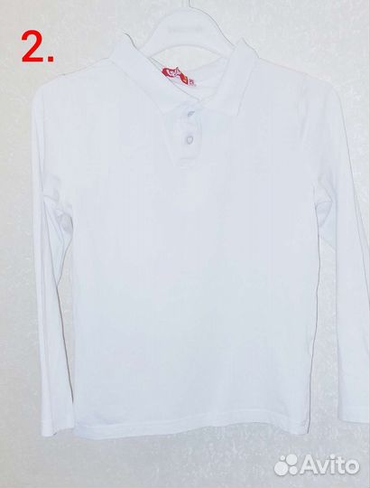 Рубашки детские для мальчика 2шт