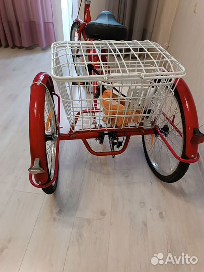 Трёх колёсный транспортный велосипед рвз